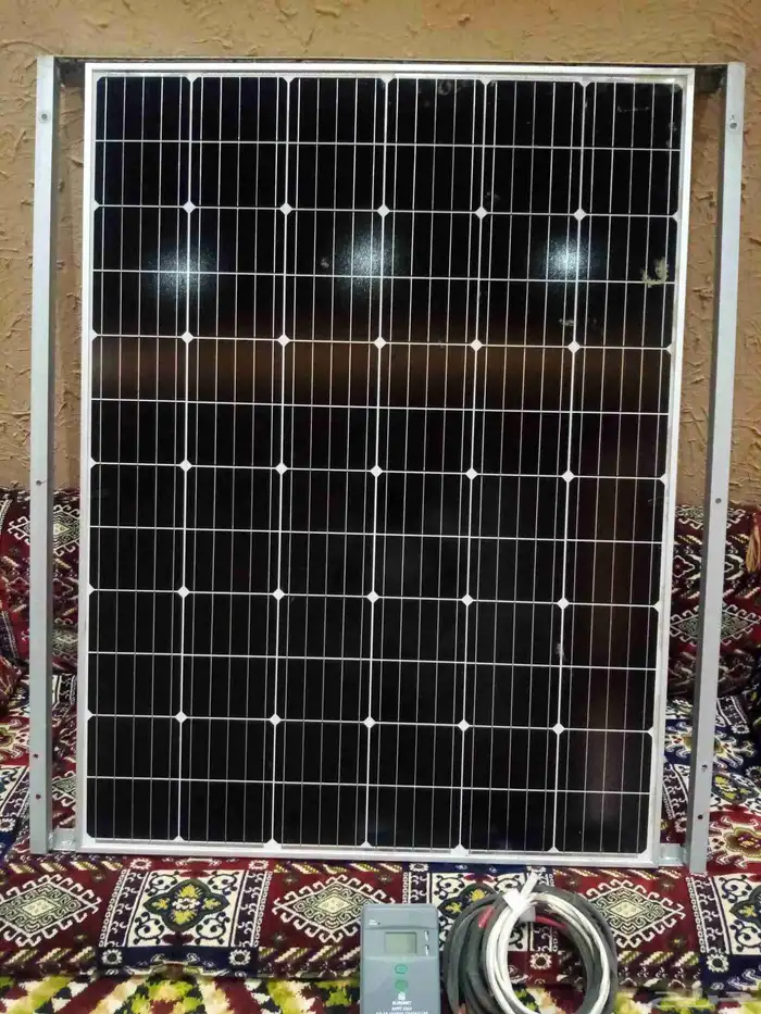 طاقة شمسية 230 واط مع منظم 20 امبير مع اسلاك 10 ملي 1