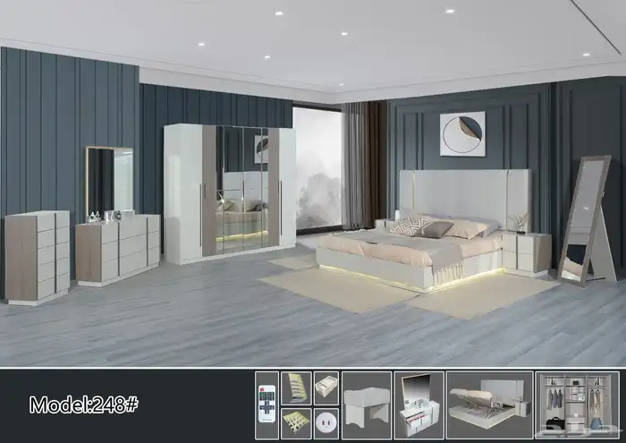 يتوفر لدينا غرف نوم حديثه 0