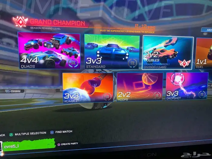 حساب روكت ليق تايتل قراند 0