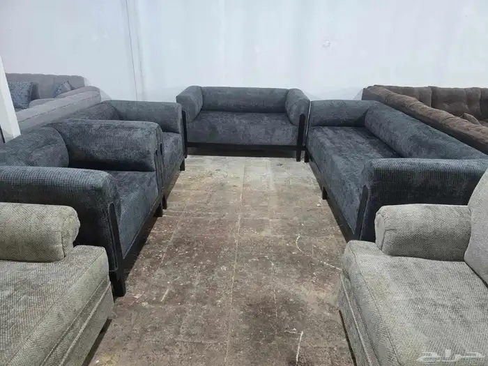 كنب جديد جاهز حرف ال و7نفر 6