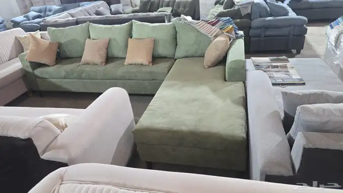 كنب جديد جاهز حرف ال و7نفر 5