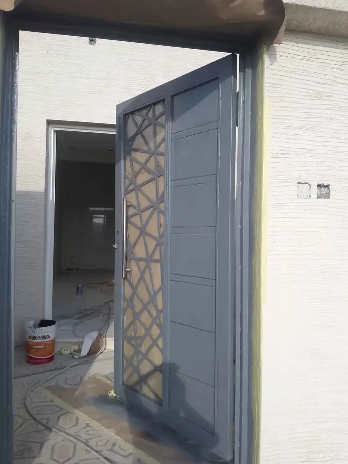 دهان مباني داخليه خارجية وجميع انواع الابواب 7