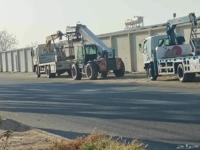 كرينات رافعات شوكيه للايجار بيشه رنيه تثليث صمخ 4