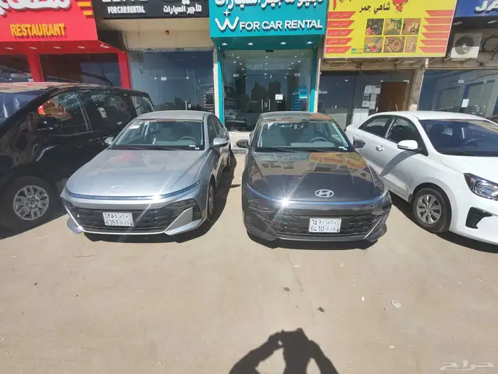 متوفرة لدينا اكسنت 26 اصفار لتاجير اليومي و الشهري 0