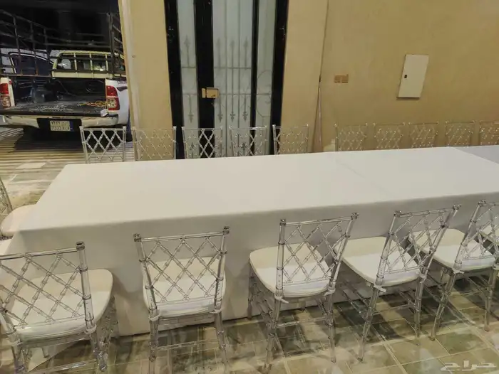 تاجير كراسي وطاولات تاجير عقود لمبات تاجير جلسات 18