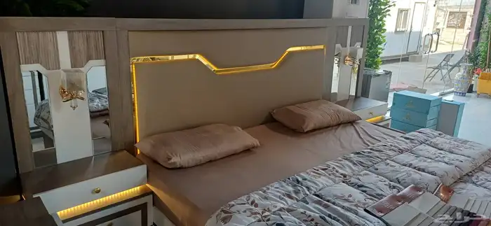 غرف نوم جديده في الكرتون اسعار مناسبه اشكال جميله فخامه روما 8