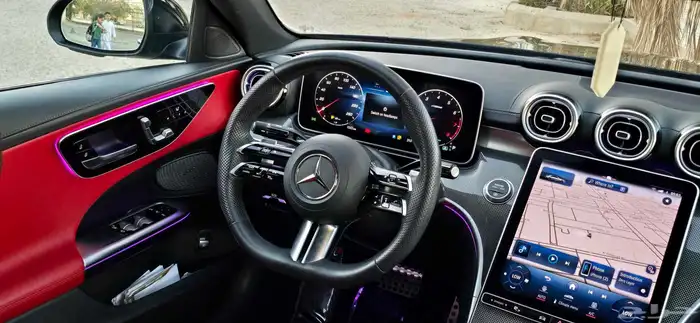 مرسيدس C300 kit AMG 2024 26