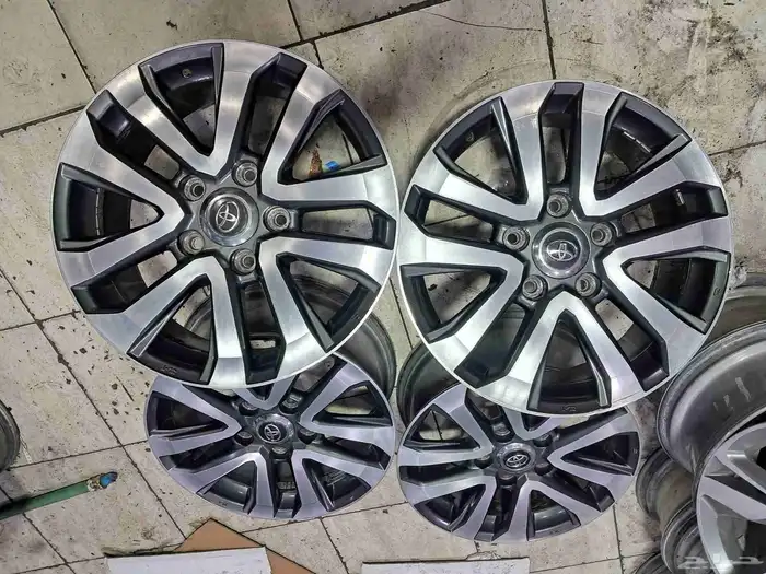 طقم جنوط جيب لاندكروزر كوبي ون مقاس 20 2