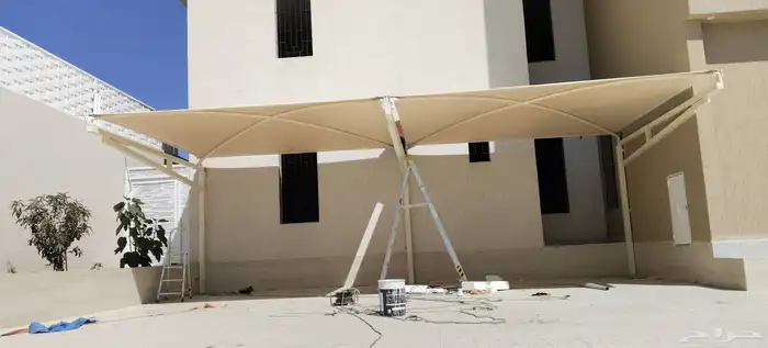 مظلات شد واير تنفيذ مؤسسة نقطة التميز 0