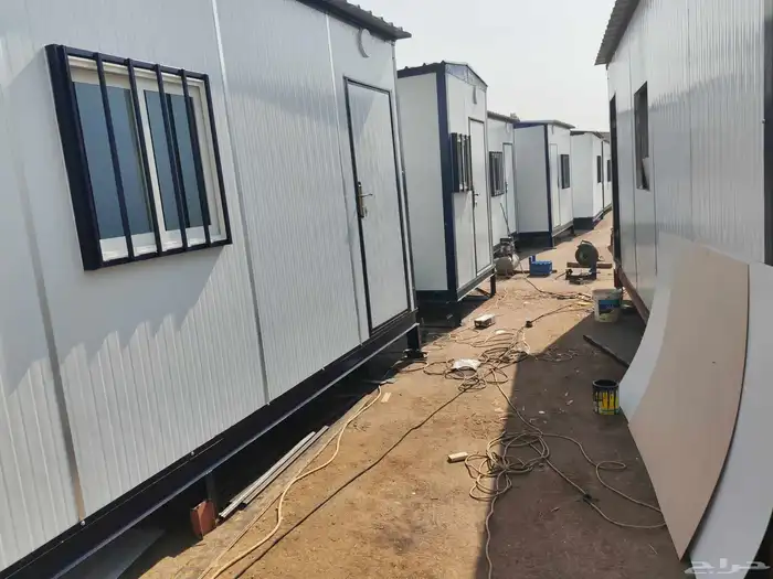 كرفانت ومكاتب وبركسات ورشة امواج الخليج لتصنيع البيوت الجاه 0