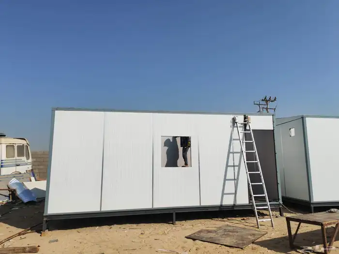 كرفانت ومكاتب وبركسات ورشة امواج الخليج لتصنيع البيوت الجاه 8