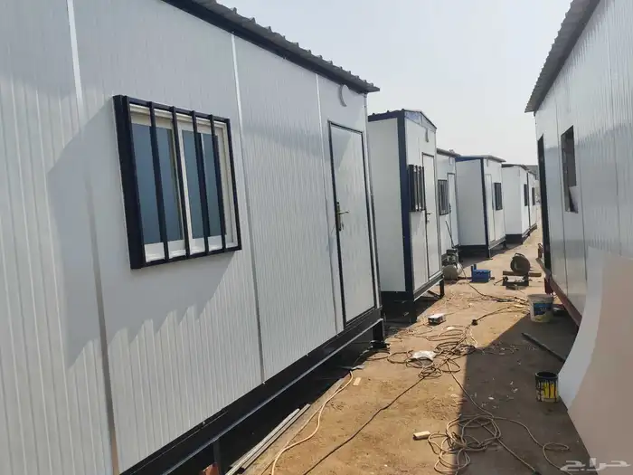 كرفانت ومكاتب وبركسات ورشة امواج الخليج لتصنيع البيوت الجاه 2