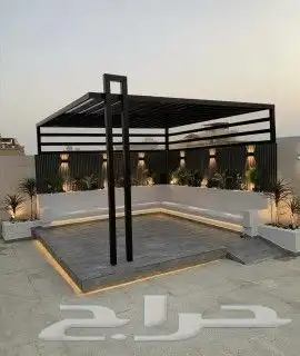 منسق حدائق غرف زجاجية شلالات نوافير جلسات خارجيه 2