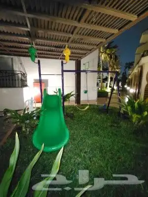 العاب اطفال زحاليق ومراجيح وارضيات للحدائق واستراحات خارجية 12