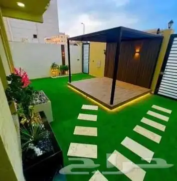 منسق حدائق غرف زجاجية شلالات نوافير جلسات خارجيه 9