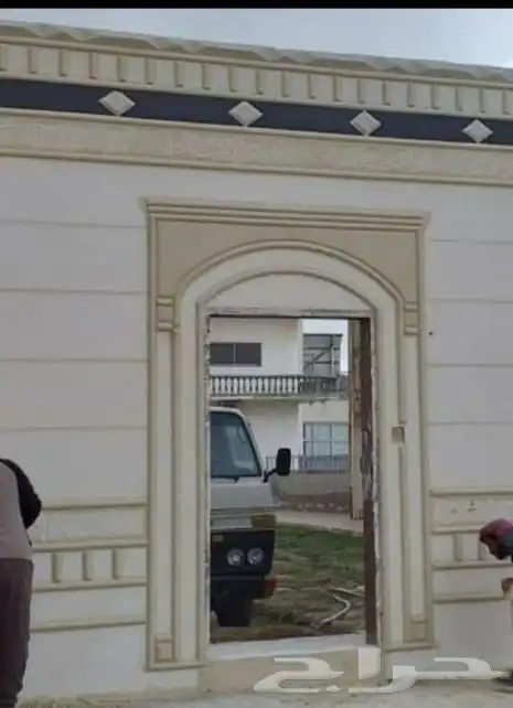 لياسه ملونه بديل الحجر ديكورات خارجيه لياسة ملونة واجهات 11