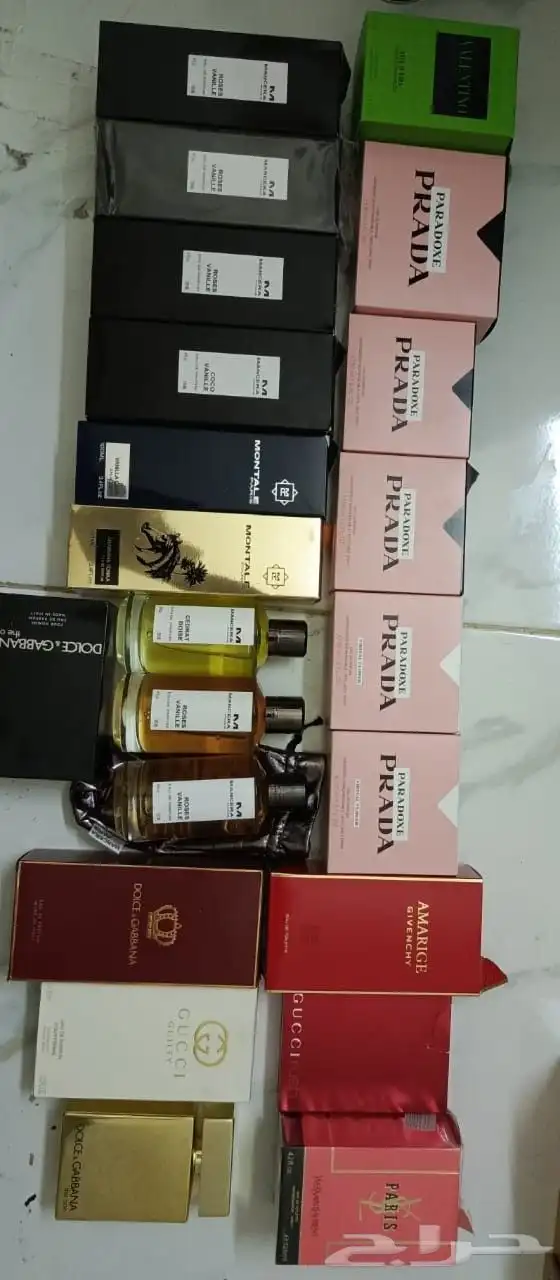 عطور ماركات عالميه 81حبه بسعر خيالي اصليه 100  البيع بالجمله 1
