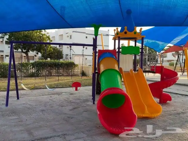 العاب اطفال زحاليق ومراجيح وارضيات للحدائق واستراحات خارجية 13