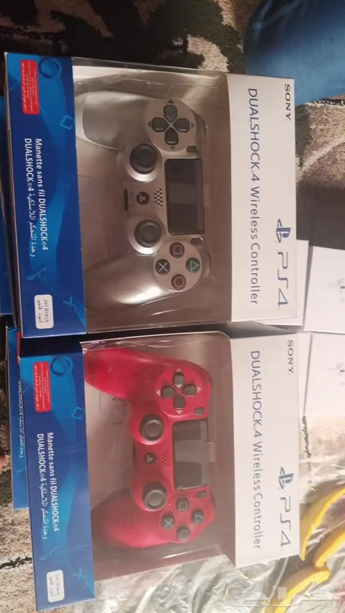 بدأت سوني 4اصلي وشاحن وسماعات 2