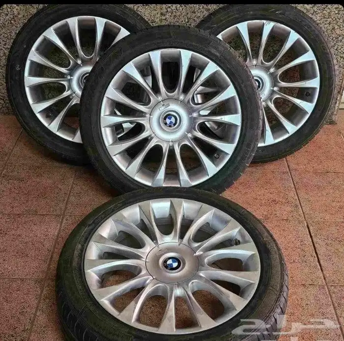 جنوط BMW 2015 indvidual مع كفرات نظيفه 0