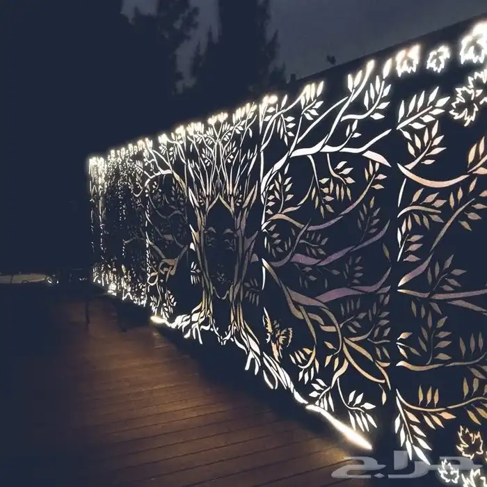 لجميع أعمال الليزر فوانيس اعمده مزخرفه مجسمات اغطيه اشجار 18