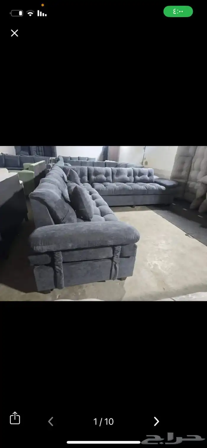 كنب جديد جاهز حرف ال و7نفر 28