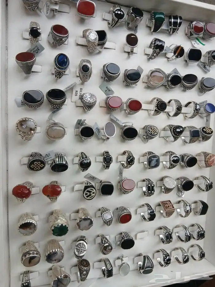 خواتم فظه عقيق يماني فيروزه خواتم فظه ملكي 2