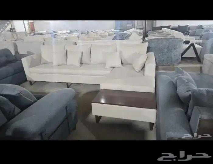 كنب جديد جاهز حرف ال و7نفر 12