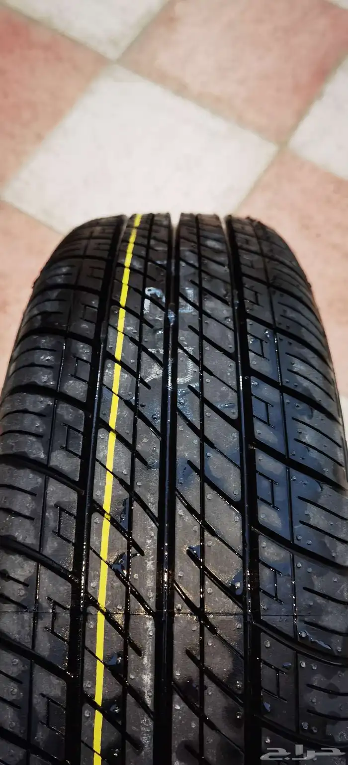 جنط حديد بكفره دنلوب وكاله مالمس الارض 6