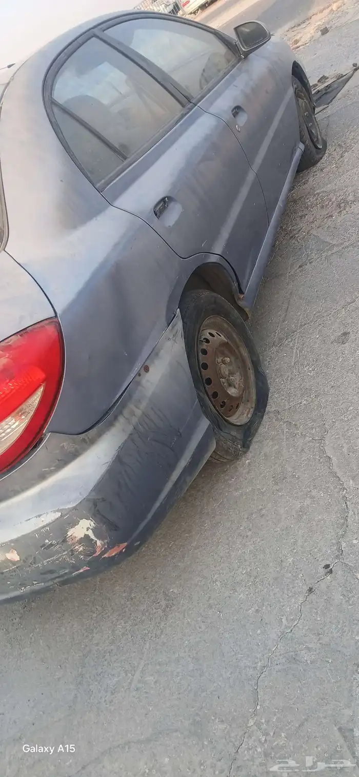 كيا ريو قطع غيار فقط مكينه قير شرط موديل 2005 1