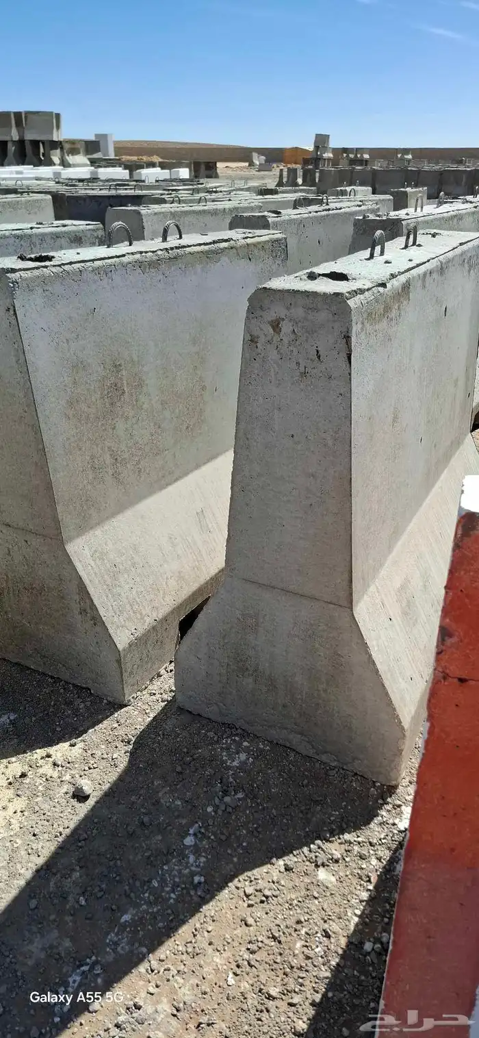 نيوجرسي سفتي حواجز خرسانية 0