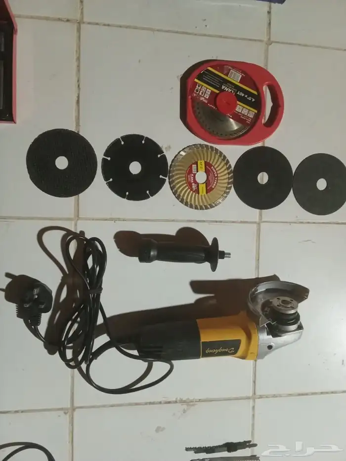 دريل امباكت كفرات وشنيور اثنين في واحد ودريل منشار صاروخ عدد 7