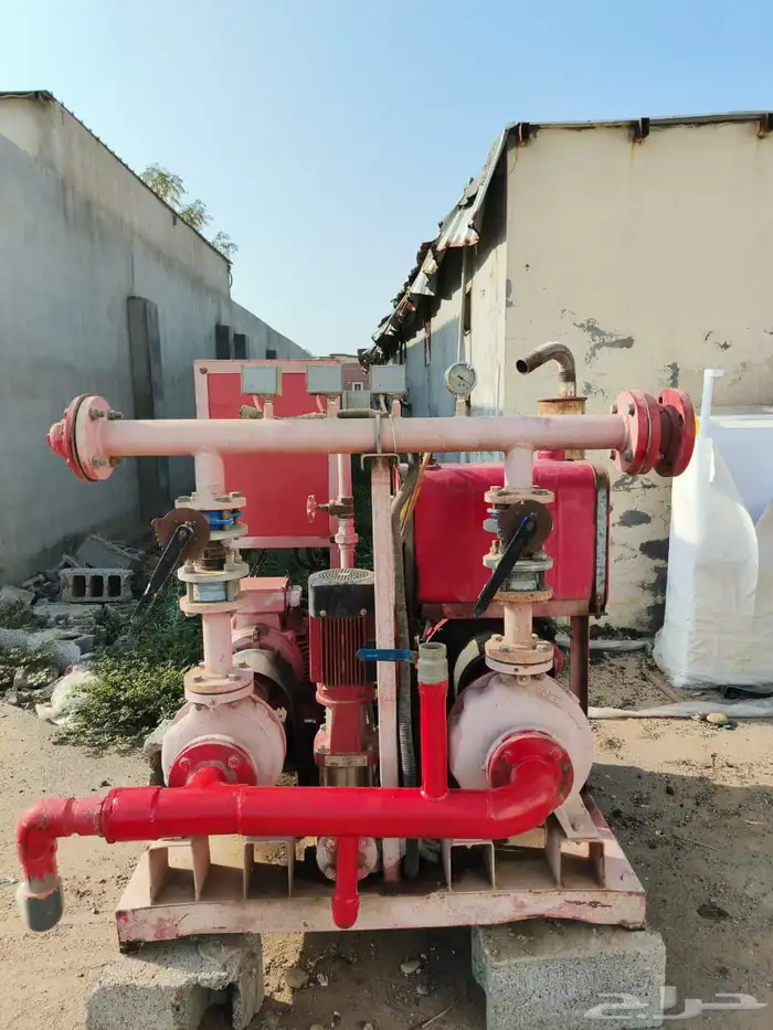 فني مضخات حريق صيانة وتركيب مضخات ورشاشات وصناديق انظار صيان 1