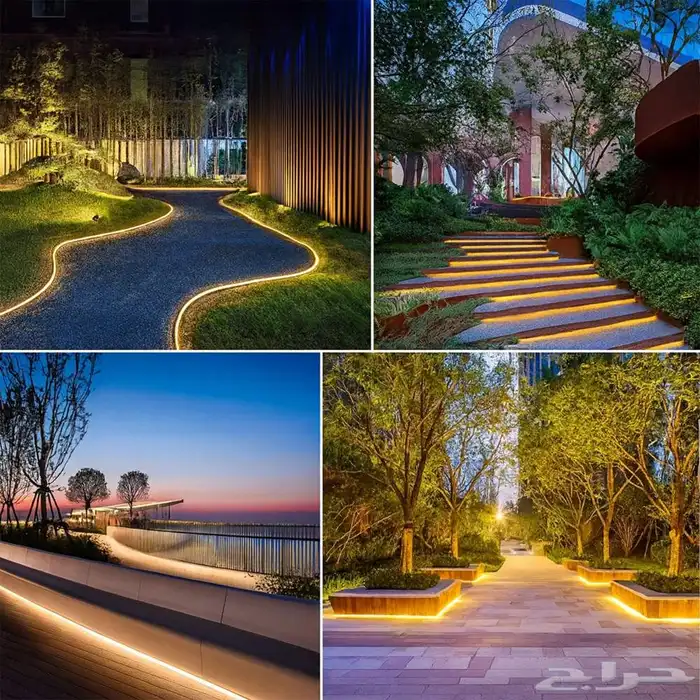 شريط ليد بالطاقة الشمسية 20 متر 3