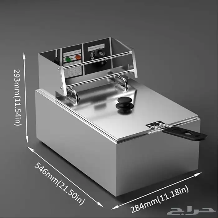 فرصة لا ت فو ت على المقلاة الزيتية الكهربائية من DENX 1