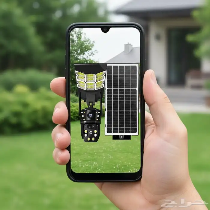 كاميرا بالطاقة الشمسية بكشاف من دينكس 4