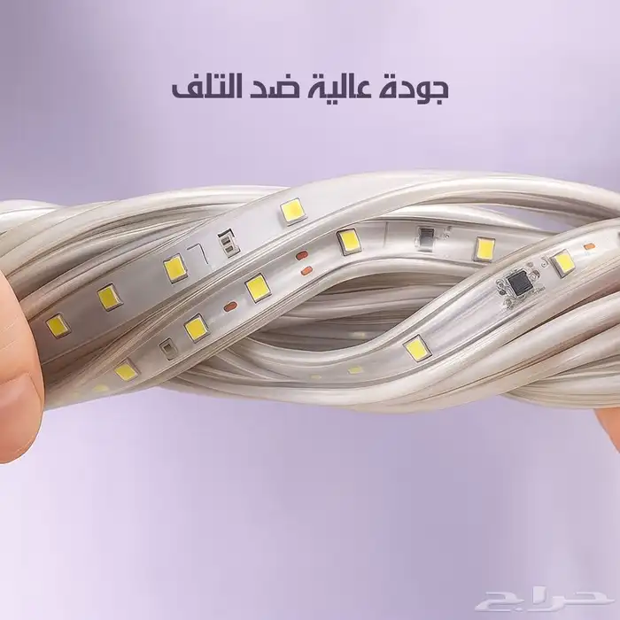 شريط ليد بالطاقة الشمسية 20 متر 2