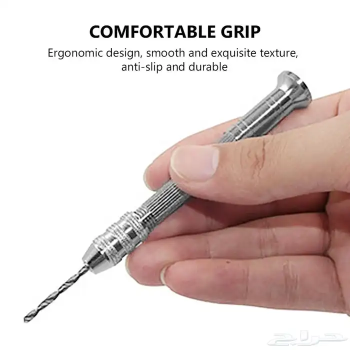 مثقاب دريل يدوي صغير مع 10 ريش 3