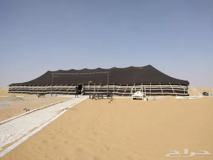 تركيب خيام وبيوت الشعر المزاحميه المشاعله والجله 2