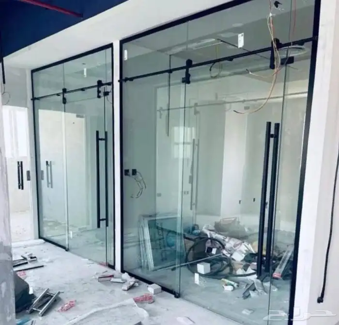 زجاج سكريت تركيب محلات تجاريه 3