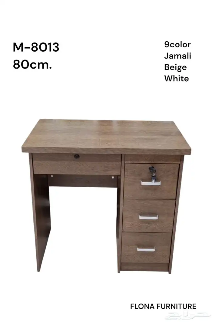 طاولات مكاتب متوفرة بأحجام مختلفة  100 سم  120 سم  140 سم 8