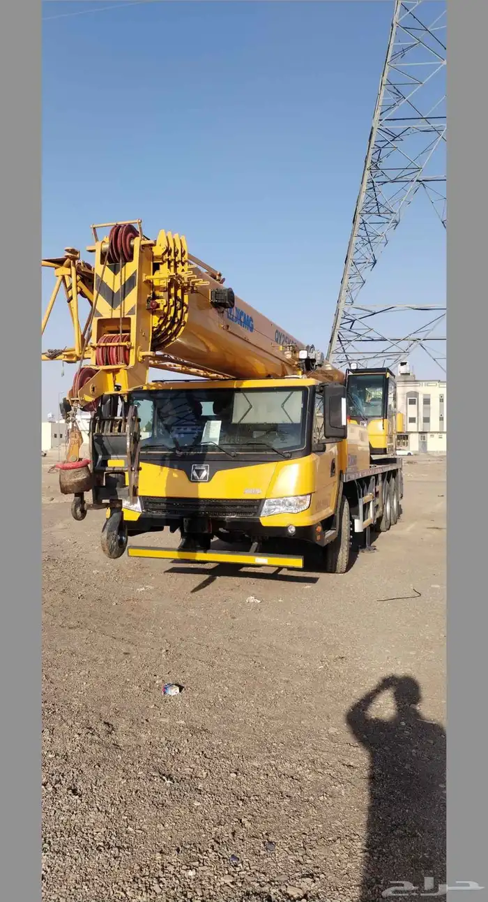 كرين ونش للايجار لرفع جميع الاوزان والاثقال 0