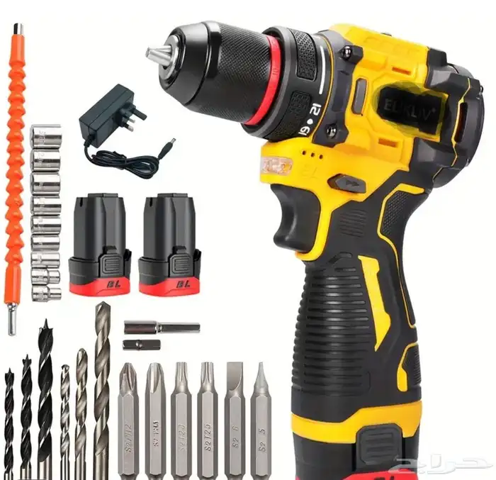 درل او مفك لا سلكي 18 فولت جديد الكمية محدودة 0