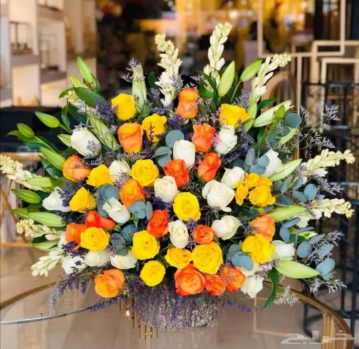 معلم ورد طبيعي وصناعي 46