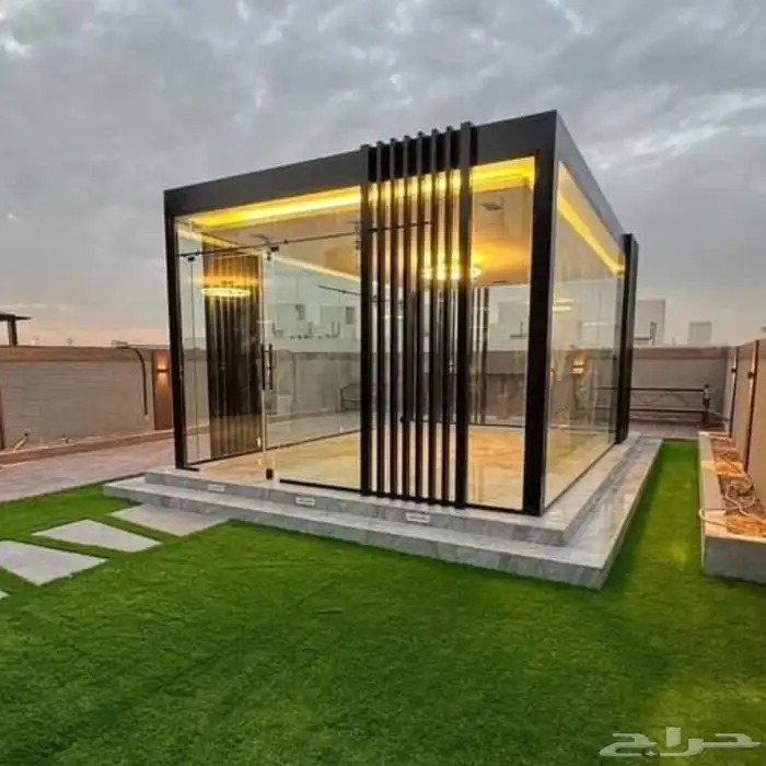 حداد حداد مظلات سواتر برجولات لكسان سندويش بنل وجميع أعمال ا 7