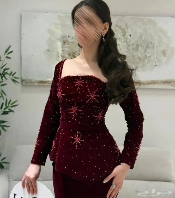 فساتين مناسبات حديثه وراقية خامات فخمه ومريحه في اللبس نشحن 35