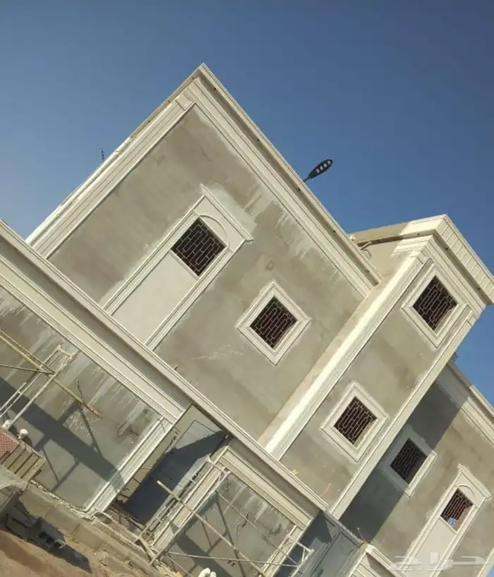 ديكورات خارجيه سمنت ابيض وبطح اريض جميع الا اشكل ولا الون 7