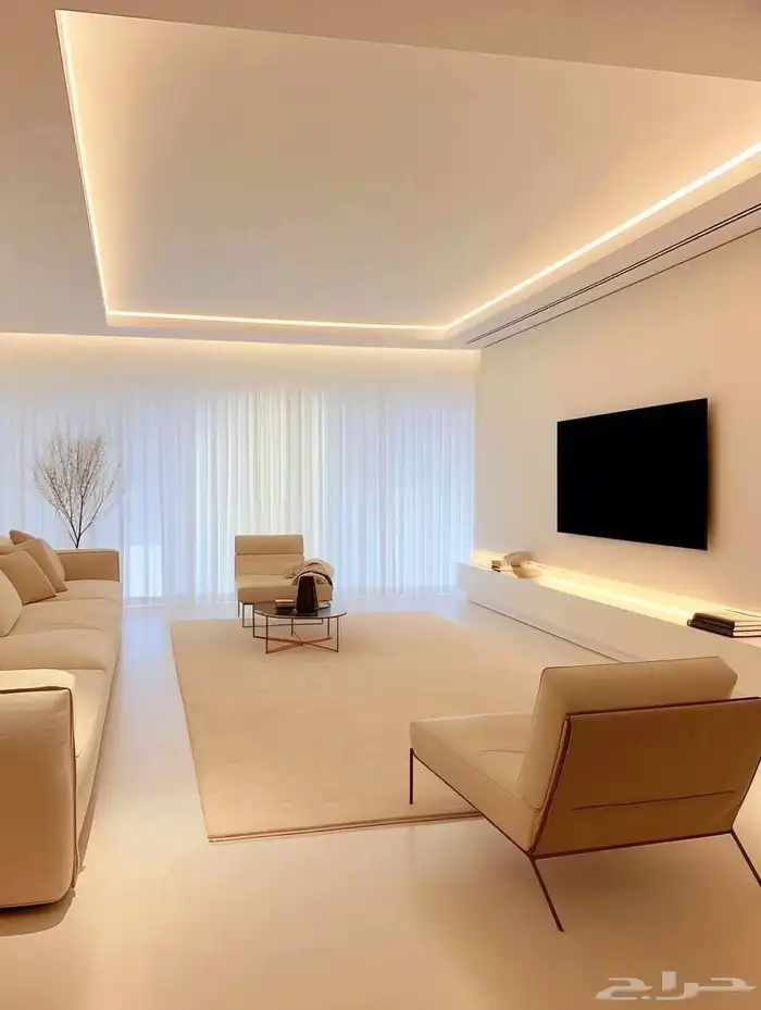 ديكورات داخليه واجهه شاشه شيبورد اصباغ 2