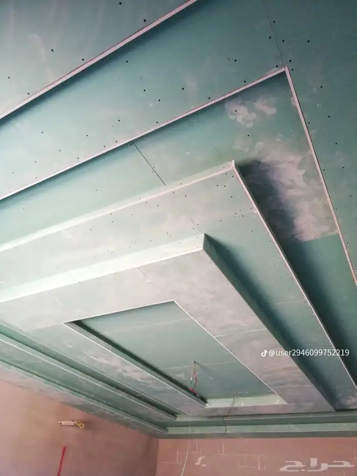 عمل جبس بورد سيمنت بورد شيبورد بديل رخام تكسيات البكيرية 22