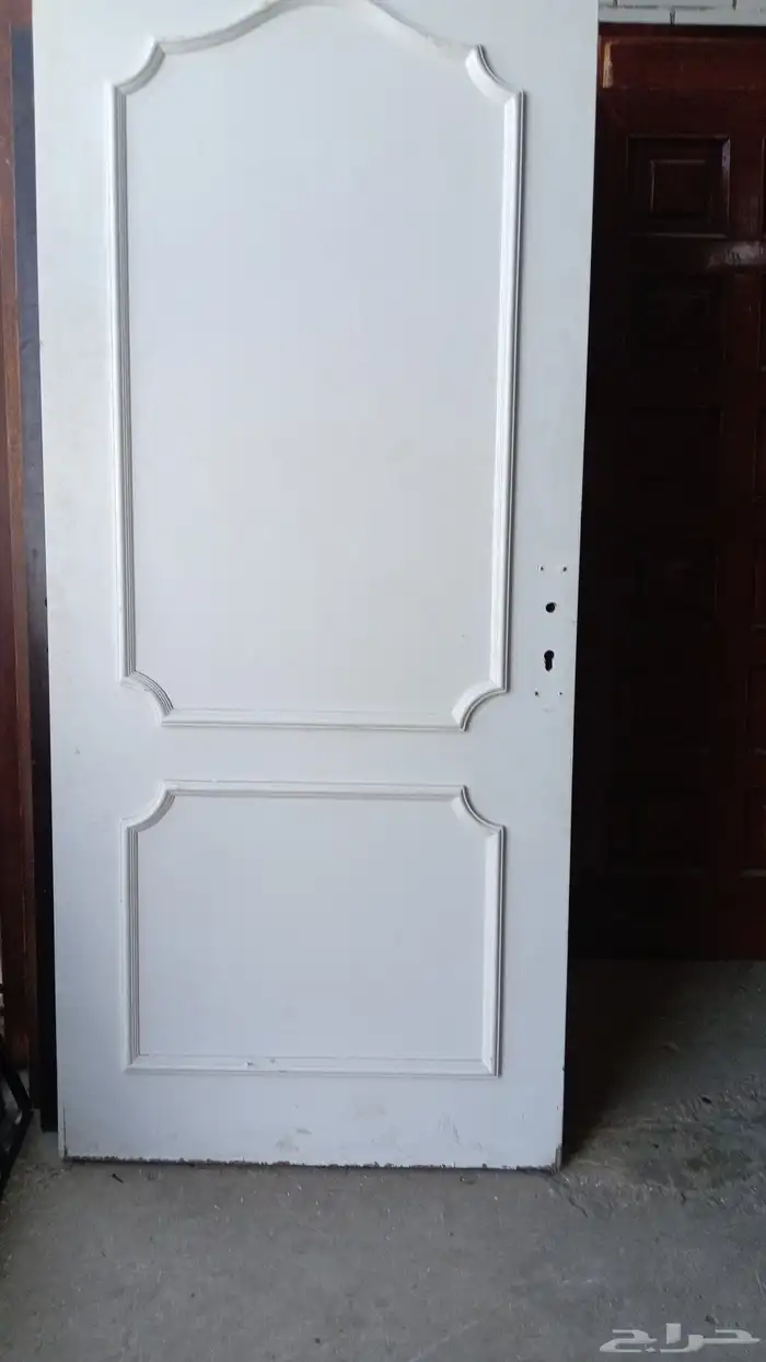 ابواب خشب مستخدمه وابواب المنيوم ا حديد جديد للبيع 7
